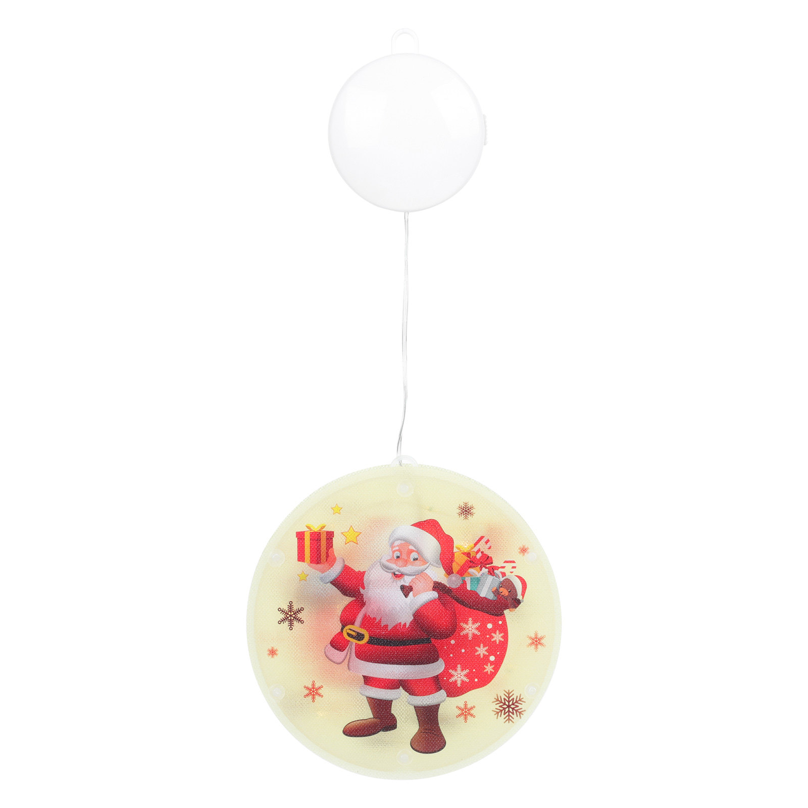 Elements Lighting Decor - クリスマスLEDハンギングライトペンダント、丸型ウィンドウデコレーション、クリスマス要素入り、店舗ショーケース、バー、ホテル、パーティーのギフトに最適