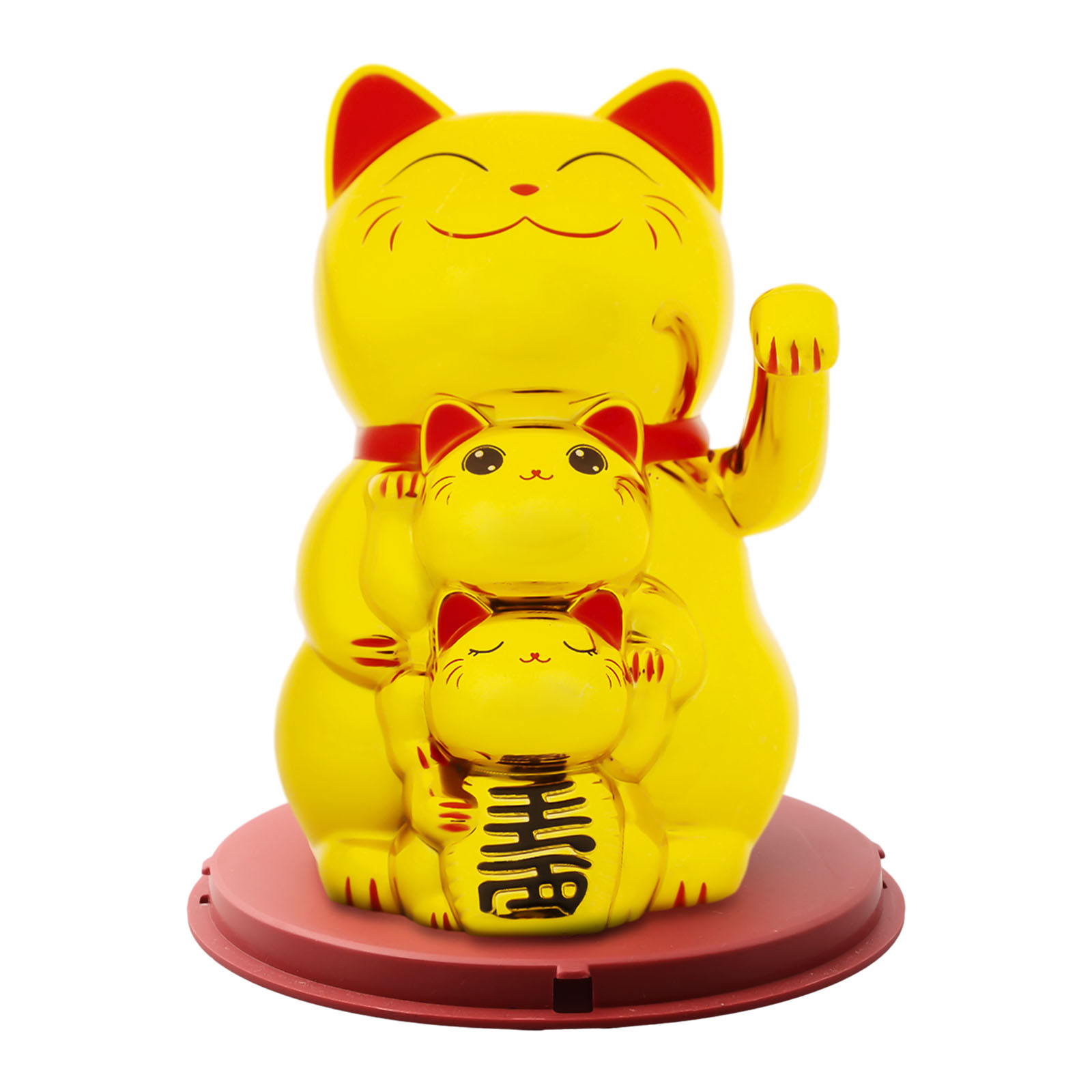 Home Decor Lighting Brands - ブランドの新しいショップホーム招き猫招き猫飾り家の装飾 4 色自動光エネルギープラスチック太陽光発電