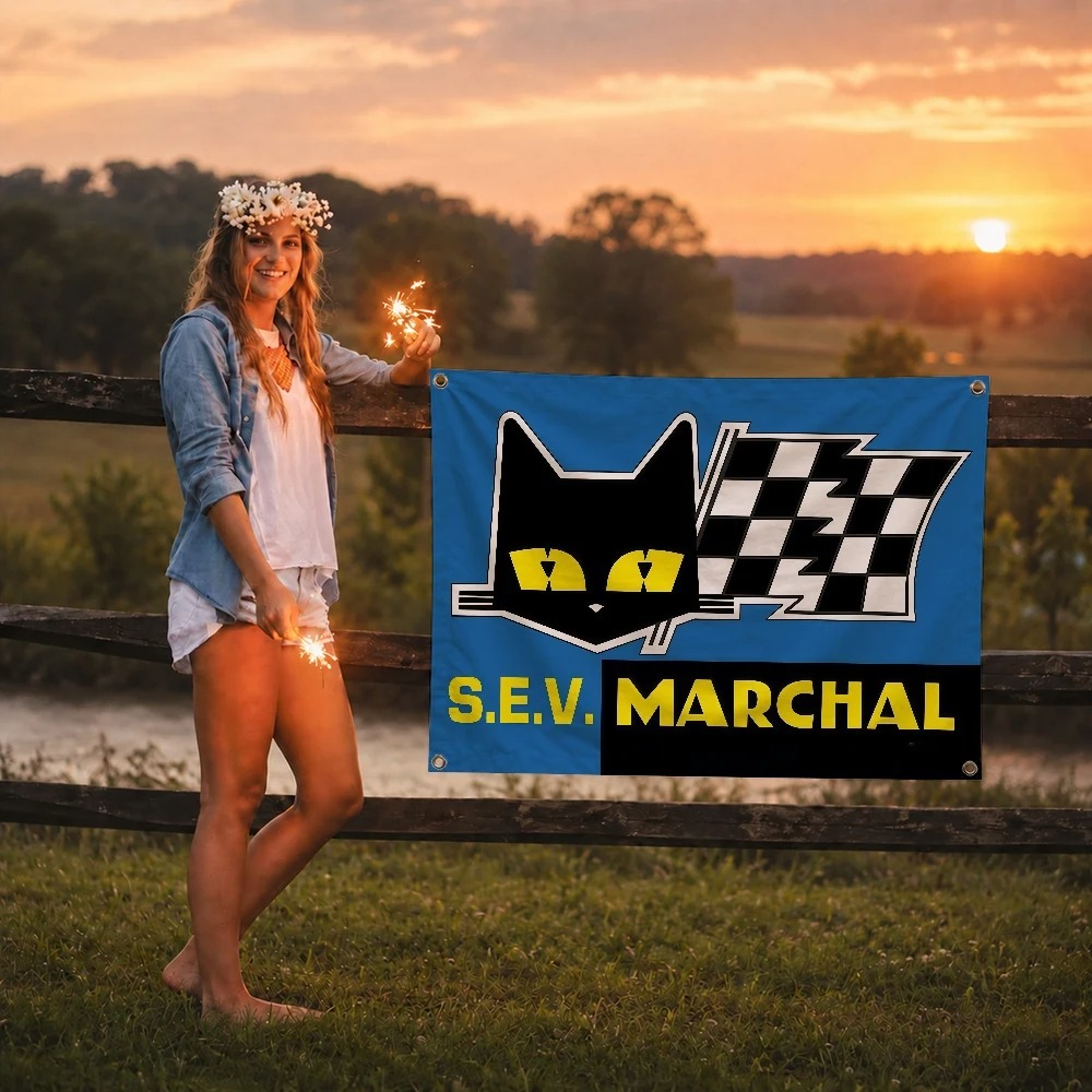 Home Decor Lighting Brands - S-S.E.V.MARCHAL ライトブランドの旗飾り アウトドア ピクニック パーティー アート