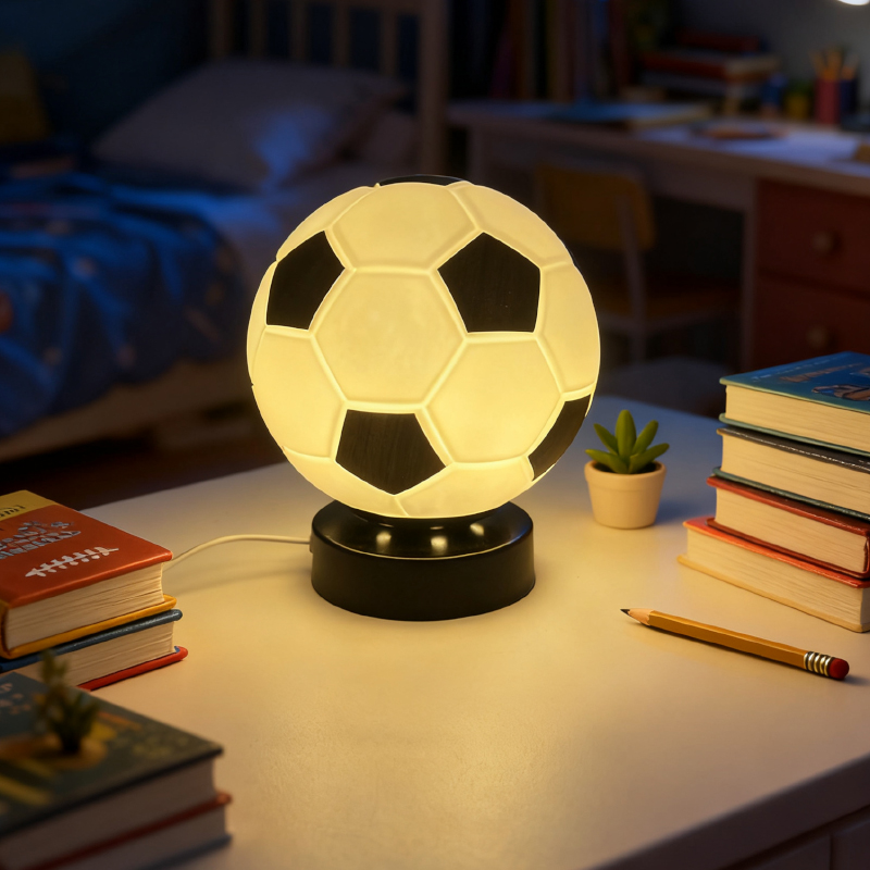 サッカー LED ハイエンドクリエイティブギフトテーブルラン - Lighting Decorative のレビューと価格