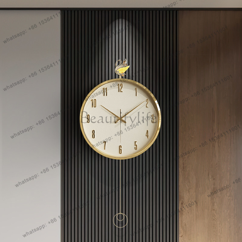 モダンでシンプルでおしゃれな雰囲気のある時計、壁掛け式、クリ - Lighting Home Decor Wall Clocks のレビューと価格