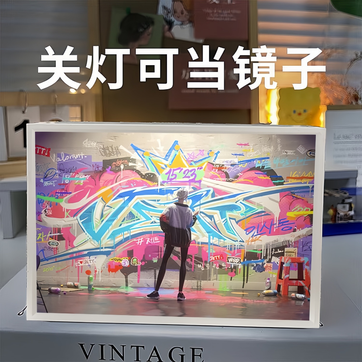 2026年新作クリエイティブペイント契約アクリルルームデコレ - Decor Lighting Fans のレビューと価格