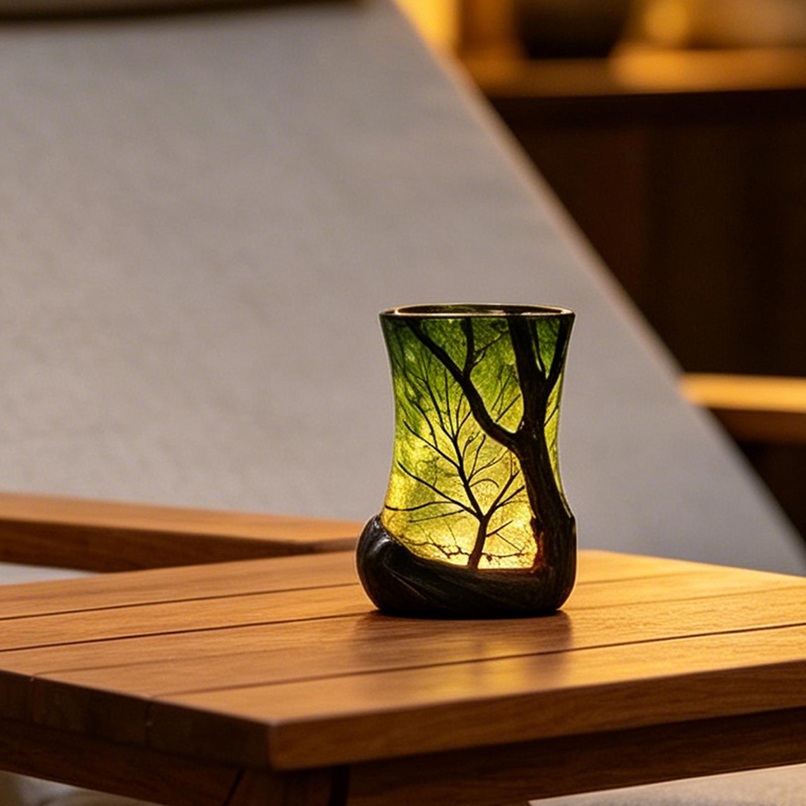 ベッドサイドテーブルランプ フォレストナイトライト 装飾的な - Room Lighting Bedroom Decor のレビューと価格