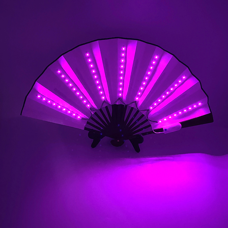 13インチ LED点滅ハンドフォールディングファン ダンシン - Decor Lighting Fans のレビューと価格