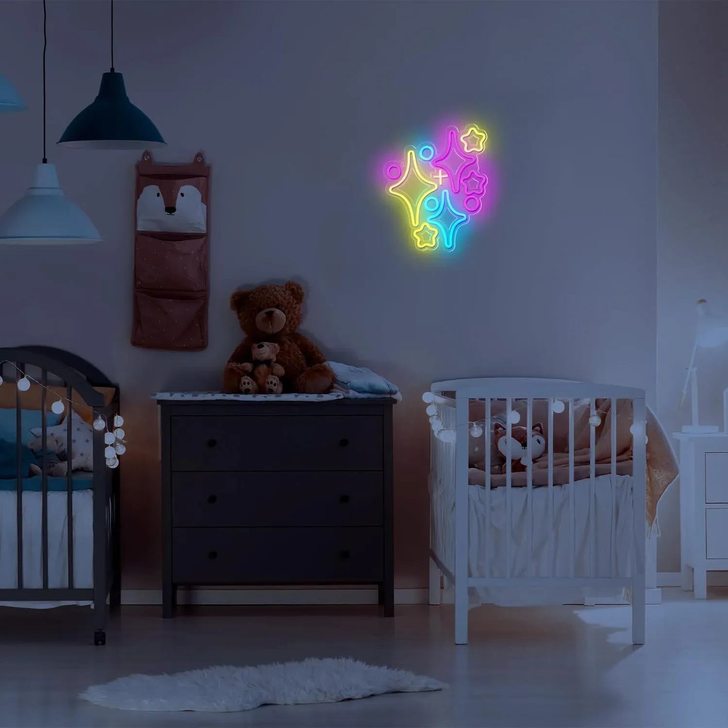 星がちりばめられたLEDウォールライト,家の壁の装飾,家庭用 - Home Decor Lighting Brands のレビューと価格