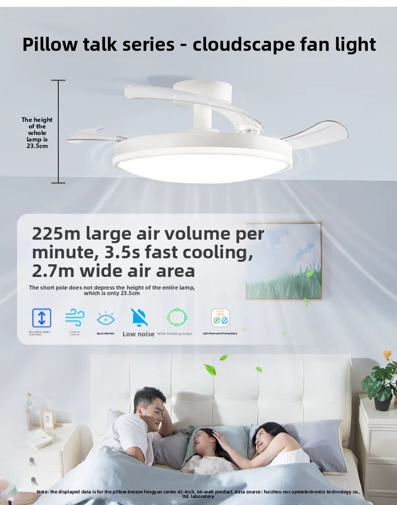 シンプルなシーリングファンライト、家庭用シャンデリアランプ、 - Decor Lighting Fans のレビューと価格