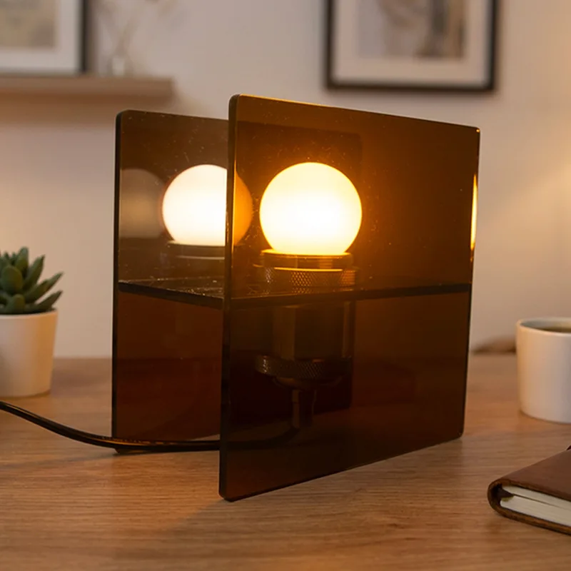 高級感のある光るデスクトップ装飾品、日の出の雰囲気で飾られ、 - Lighting Decor Sunrise のレビューと価格