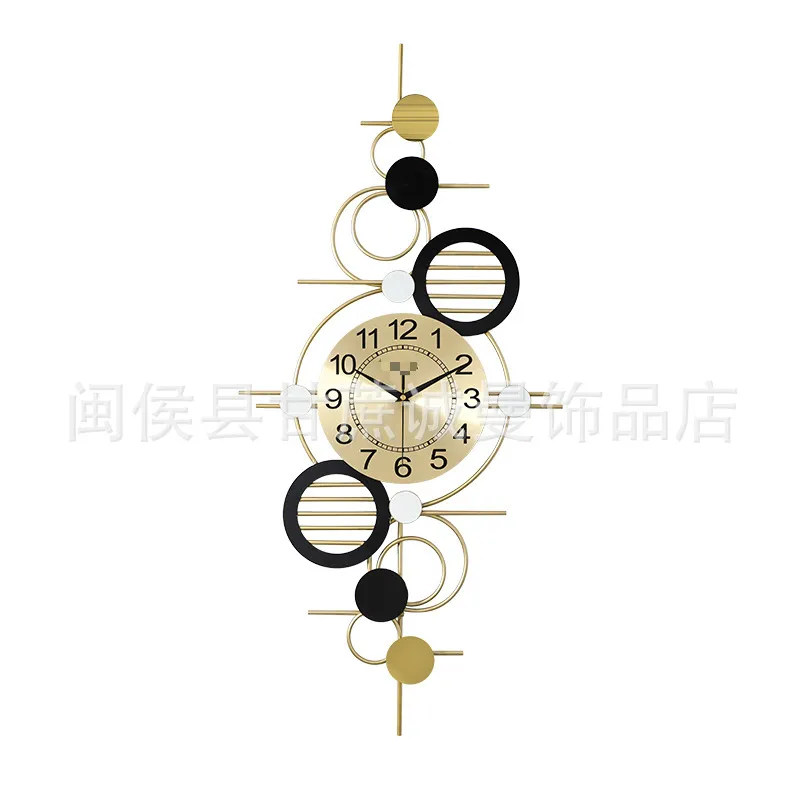 中国風のライトラグジュアリー装飾壁時計、リビングルームとダイ - Lighting Home Decor Wall Clocks のレビューと価格