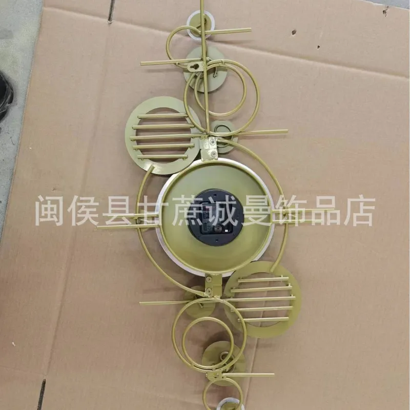 中国風のライトラグジュアリー装飾壁時計、リビングルームとダイ - Lighting Home Decor Wall Clocks のレビューと価格