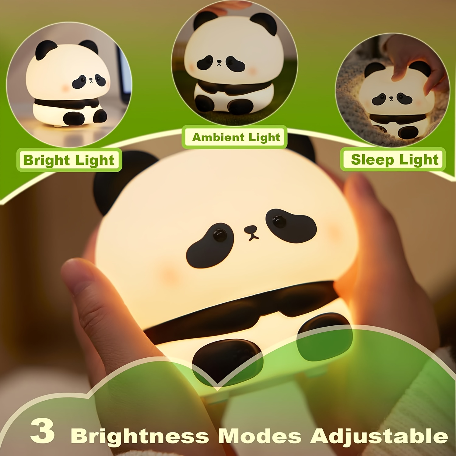 パンダをテーマにしたクリスマスギフト、タイマブルナイトライト - Lighting Decorative のレビューと価格