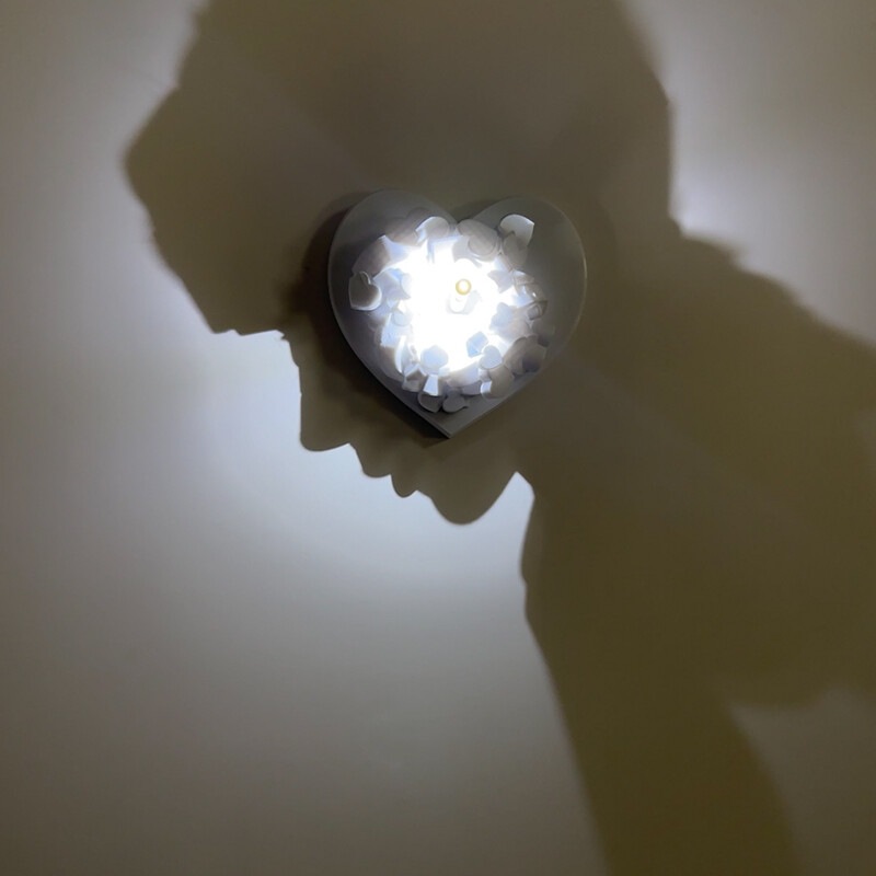 ドロップシッピング 3Dライトシャドウナイトライト アンビエ - Lighting Decor Bedroom のレビューと価格