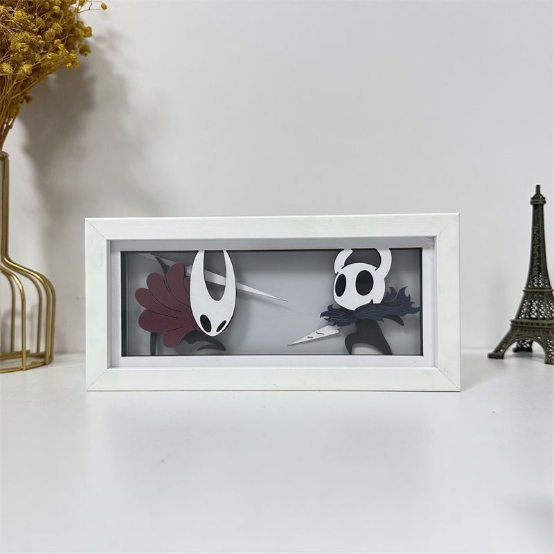 ホロウナイト ペーパーカットライトボックス LEDナイトライ - Decor Lighting Fans のレビューと価格