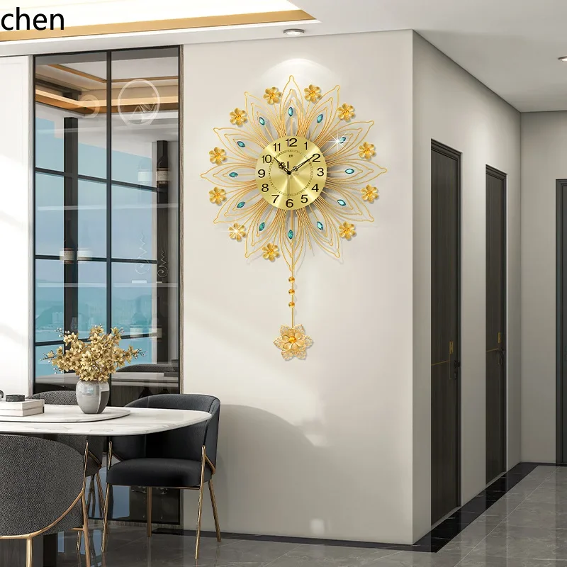 TQH-i7.7 欧風ライトラグジュアリー時計、リビングルー - Lighting Decor For Living Room のレビューと価格