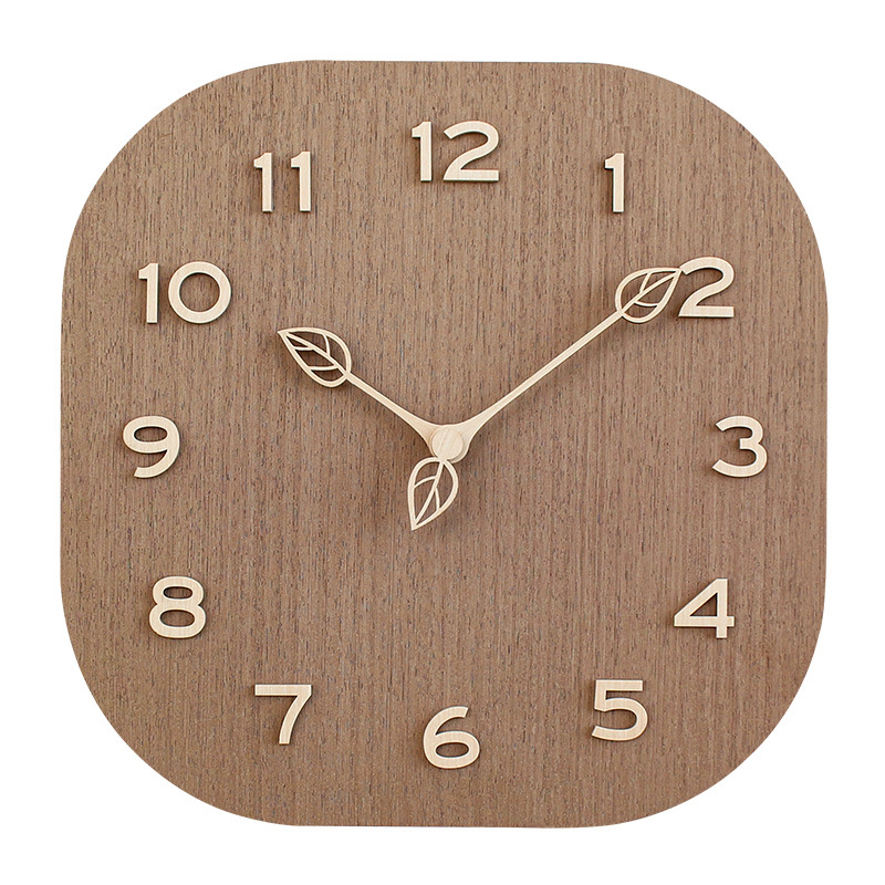 モダンな個性派壁掛け時計 シンプルな正方形 ライトラグジュア - Lighting Home Decor Wall Clocks のレビューと価格