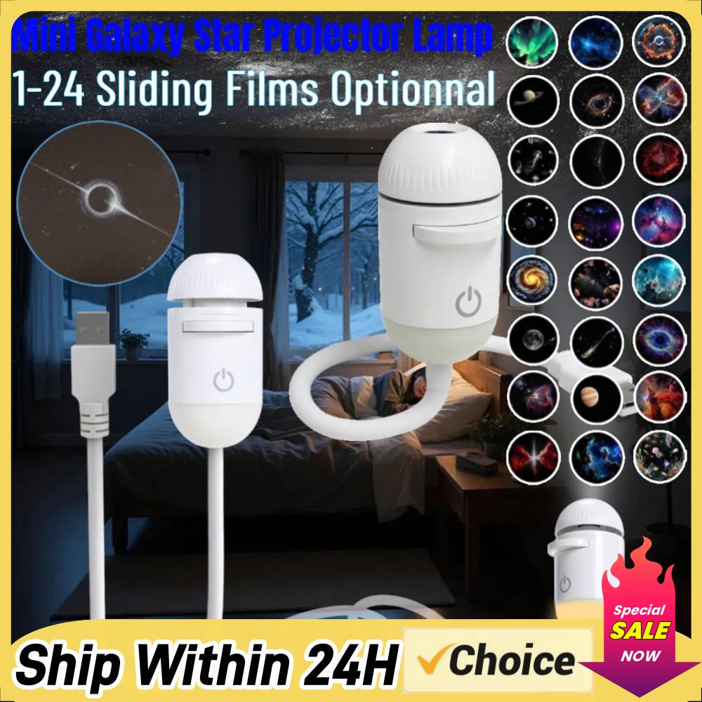 ギャラクシー星空ナイトライトプロジェクター360 °   明 - Lighting Decor Bedroom のレビューと価格