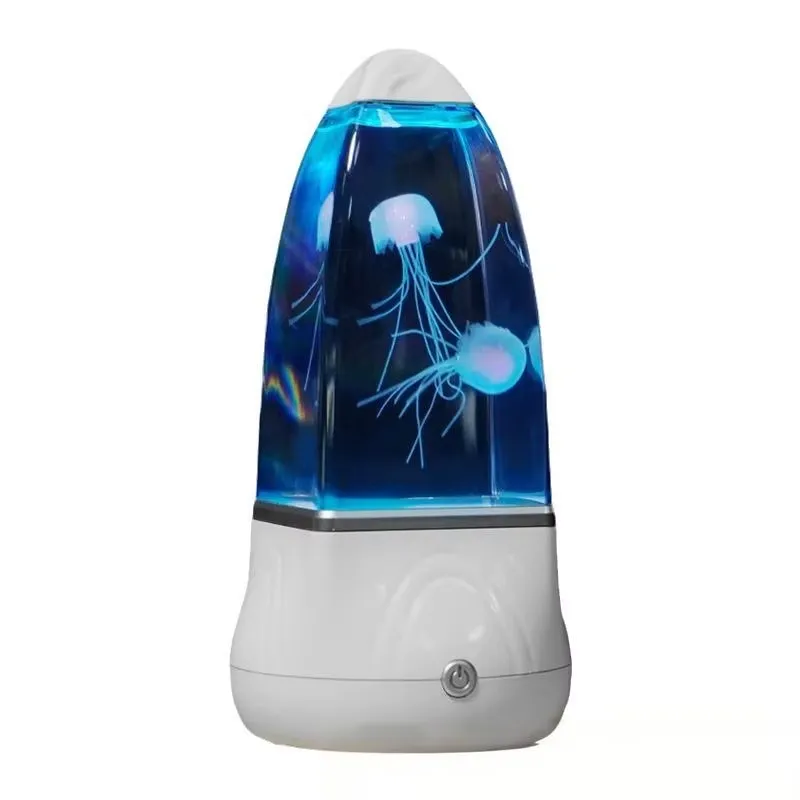 LED クラゲ ラバランプ 色が変わるナイトライト 子供の寝 - Lava Lamp Desktop のレビューと価格