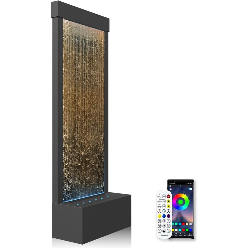 APP制御の多色LEDライト付き、モダンでシンプルな床置き型 - Lighting Decoration Stand のレビューと価格