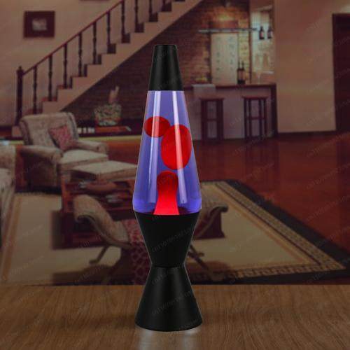 グリッターラバランプ、クラゲ液体モーションランプ、寝室用クリ - Lava Lamp Desktop のレビューと価格