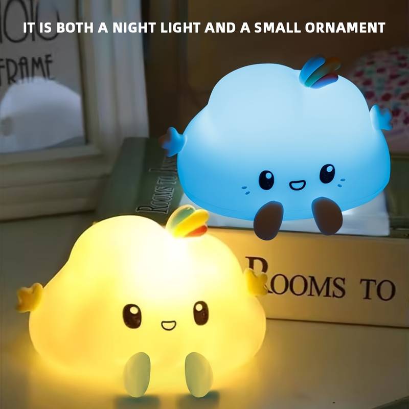 クラウドナイトライト、タッチコントロール調光、充電とタイマー - Lighting Decorative のレビューと価格