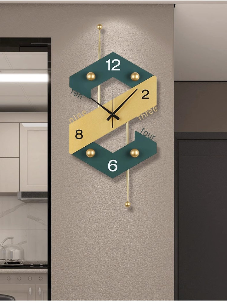 壁掛け時計 リビングルーム ホームライト ラグジュアリー フ - Lighting Home Decor Wall Clocks のレビューと価格